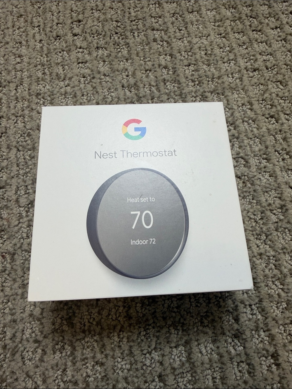 New google Nest Thermostat - closed box